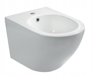 HÄNGENDES BIDET DESNA BADEZIMMER 49X37X32 CM WEISS