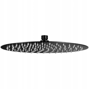 RONDO SLIM DUSCHE REGEN 300MM SCHWARZ