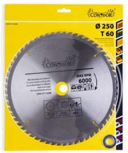 SÄGEBLATT 250 X 30 MM 60T