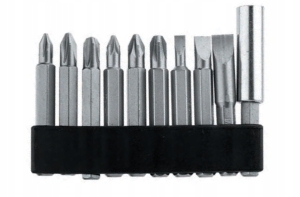 MAGNETSCHRAUBER-BITS 50MM CRV 10STK