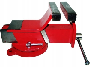 DREHSCHRAUBSTOCK AUS STAHL 200 MM