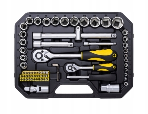 STECKSCHLÜSSEL-SATZ 1/4 '1/2' 72-TLG.