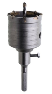 BOHRER MIT VISIER UND 65mm HEX ADAPTER