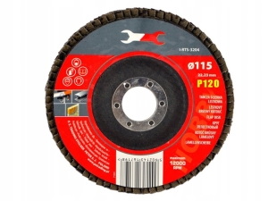 SCHEIBENFÄCHERRAD 115 X 22,2 MM P120