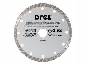 DIAMANTKLINGE 150 X 22,2 MM TURBO