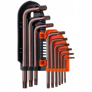 TORX-SCHLÜSSEL MIT BOHRUNG T10-50 S2 9 STK.