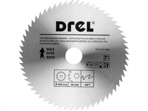 SÄGEBLATT 200 X 30 MM 60T