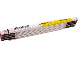 HOLZKLAPPBAND 2M WEIß-GELB