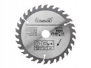 SCHEIBE FÜR BLICKSÄGE 150 X 20 MM 30T