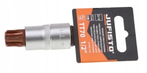 TORX-BIT AUF 1/2' NUSS TT70 X 55 MM
