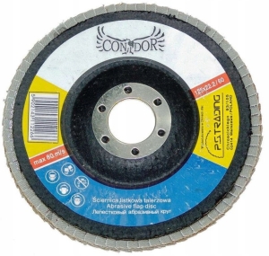 SCHEIBENFÄCHERRAD 115 X 22,2 MM P120