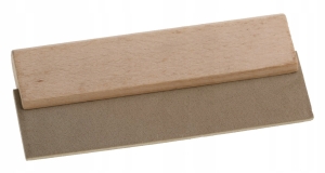 GUMMIAUSLAUF 150 MM HOLZGRIFF