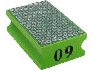 DIAMANTSCHWAMM FÜR LENKERGRIFF P60 94X60X32MM