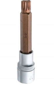 SPLINE ROHR AUF DER KAPPE 1/2 'M12 X 100 MM