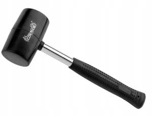 GUMMIHAMMER 450 G SCHWARZER GUMMIGRIFF METALLGUMMI