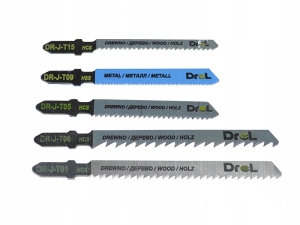 T-SÄGEBLÄTTER-SATZ FÜR HOLZ, METALL PVC 5-TLG