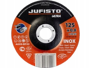 KORUNDRAD 125 X 0,8 X 22,2 MM FÜR INOX