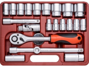 STECKSCHLÜSSEL MIT RATSCHE 72T: 1/2 '23 STK