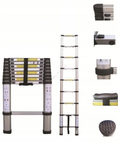 TELESKOP-ALUMINIUMLEITER 260 cm, AUSGEFAHREN 9