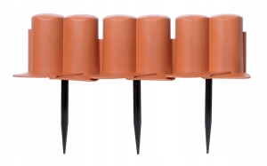 GARTEN PALISADE IPAL6 3,02 M TERAKOTTA R624