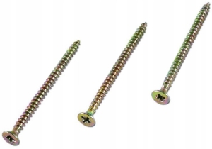 GEHÄRTETE HOLZSCHRAUBE 3,5X 20 BTL. 100 ST