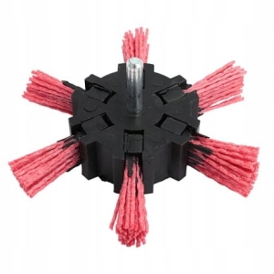 PVC-SCHLEIFBÜRSTE MIT 100-MM-SCHAFT