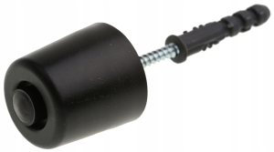 TÜRSTOSSSTANGE XL 38G X 43D X 43W SCHWARZ + PIN