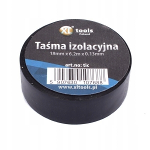 PVC ISOLIERBAND 18MM / 6,2M SCHWARZ TIC