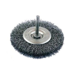 SCHEIBENBÜRSTE 100MM MIT 6MM WELLE / HAUSHALT /