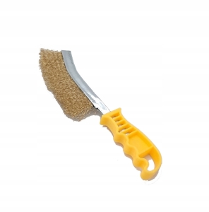 SCHMALSCHLITZ-DRAHTBÜRSTE DR 100% MESSING