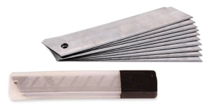 MESSERKLINGEN 18MM 10STK. STAHL SK5 PRO-TECHNIK