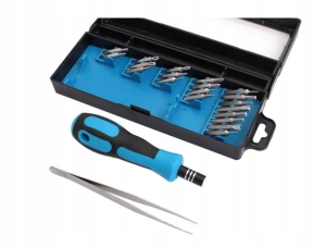 22 STÜCK PRÄZISIONSSCHRAUBENZIEHER FÜR TEL-ZELLEN CR.V 714422