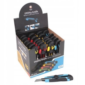 UNIVERSALMESSER 18MM PROFIRAD AUFBEWAHRUNGSBOX EXPOSIT-24 ST