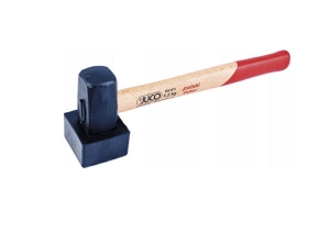 STEINHAMMER 1500GR MIT GUMMISCHUTZ JUCO