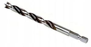 HOLZBOHRER HSS 8MM 1/4 HALTER FÜR SCHRAUBENZIEHER