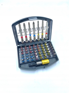 SPITZEN-BIT-SATZ 56 STÜCK S2 STAHL PRO-TECHNIK