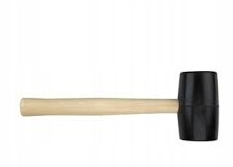 GUMMIHAMMER 55MM 350GR HOLZGRIFF MŁG5