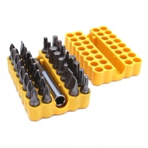 BIT BITS 33CZ / BLISTER / STAHL CR.V XLTOOLS