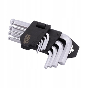 KURZE SECHSKANTSCHLÜSSEL KUGEL CRV 9CZ 1.5-10MM