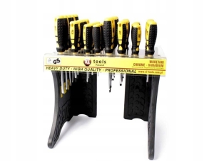 SCHRAUBENZIEHER CR.V PRO-TECHNIK SET 40 STK + HALTER