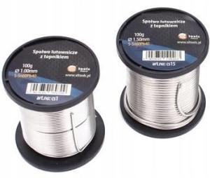 LÖTZINN MIT FLUX 1.5 100GR ROLLE