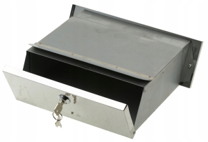 EDELSTAHLWANDKASTEN SM-1 BRIEFABDECKUNG