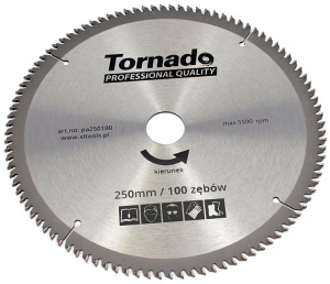 KREISSÄGE FÜR ALUMINIUM 250MM 100 ZÄHNE