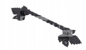 TÜR ANTABA KOVAL 210 / 360MM AHORNBLATT SCHWARZ