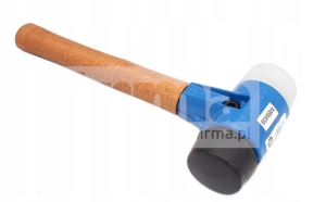 GUMMIHAMMER PROF.METALL 1,6KG 390MM GUMMI + NYLON