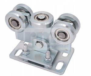 ZAUNWAGEN 4 + 1 ROLLENSCHIENE 80IPM