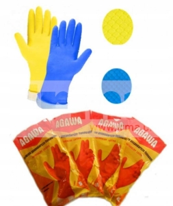 HANDSCHUHE MIT FLOCKUNG FÜR DEN HAUSHALT '' M '' R500 RĘFLO