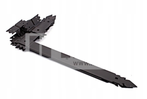 SCHARNIER HRM SCHWARZ WINKEL 30X60CM (4ER-SET)