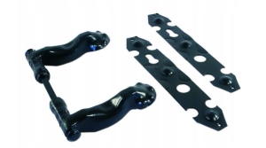 GESCHMIEDETER DEKORATIVER TÜRGRIFF NKK 72 / KLU KWDR: 8MM