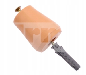 TÜRSTOSSSTANGE XL 38G X 43D X 43W BEIGE + PIN
